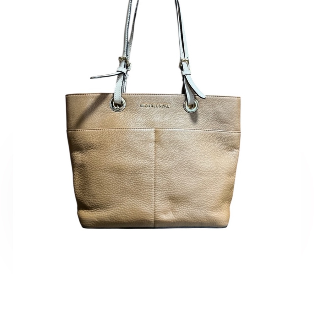 🌼 Michael Kors  EUC Women's Bedford Shoulder Tote Handbag Pebbled Leather